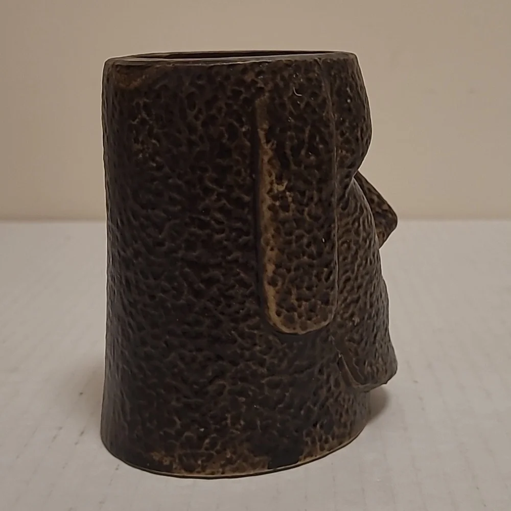 Easter Island Pottery Head Planter / Vase